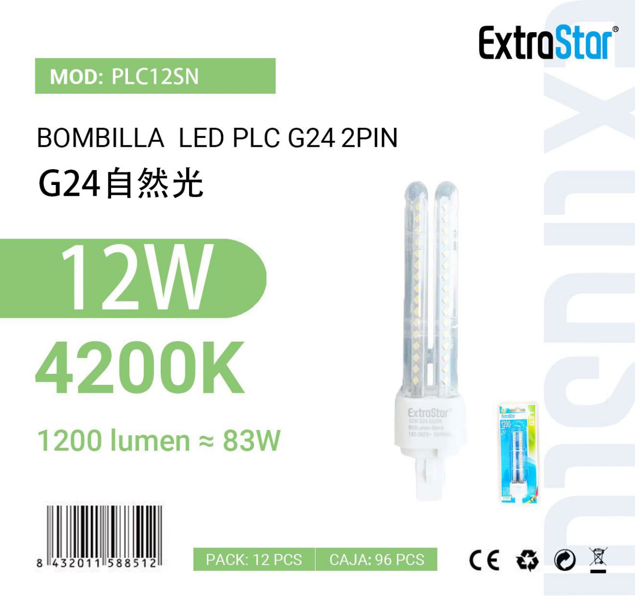LAMPADA LED G24