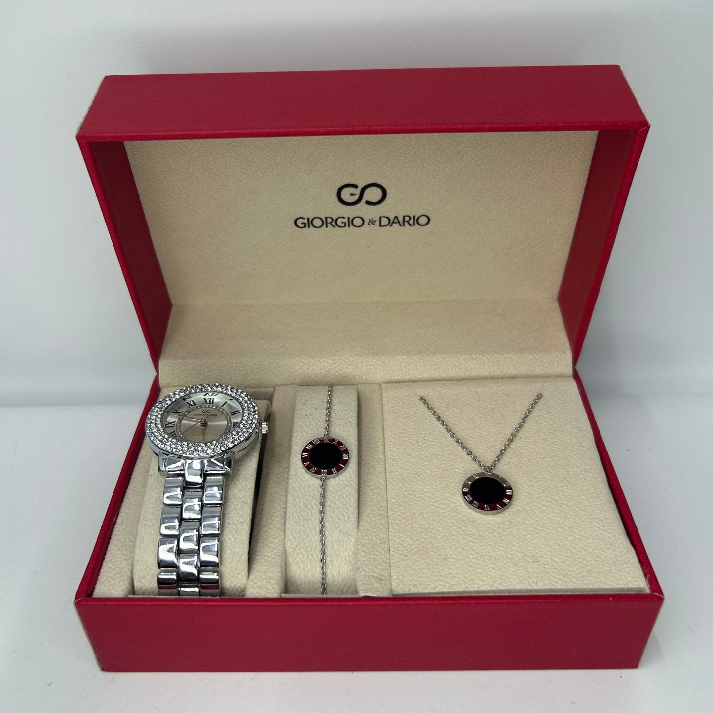 CONJUNTO DE RELÓGIO FEMININO