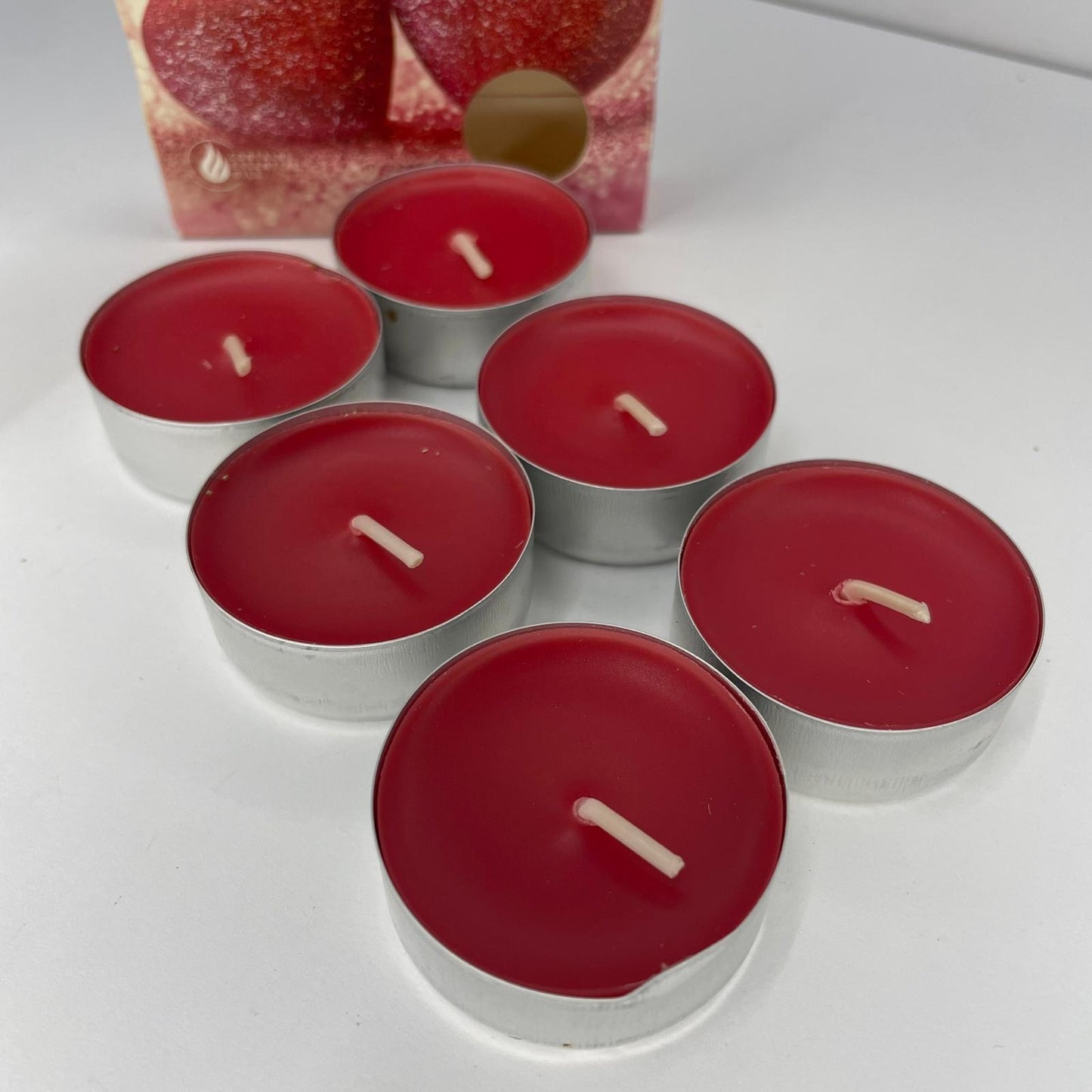 VELA TEALIGHT VERMELHA
