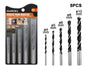 Conjunto de brocas para madeira de 5pcs