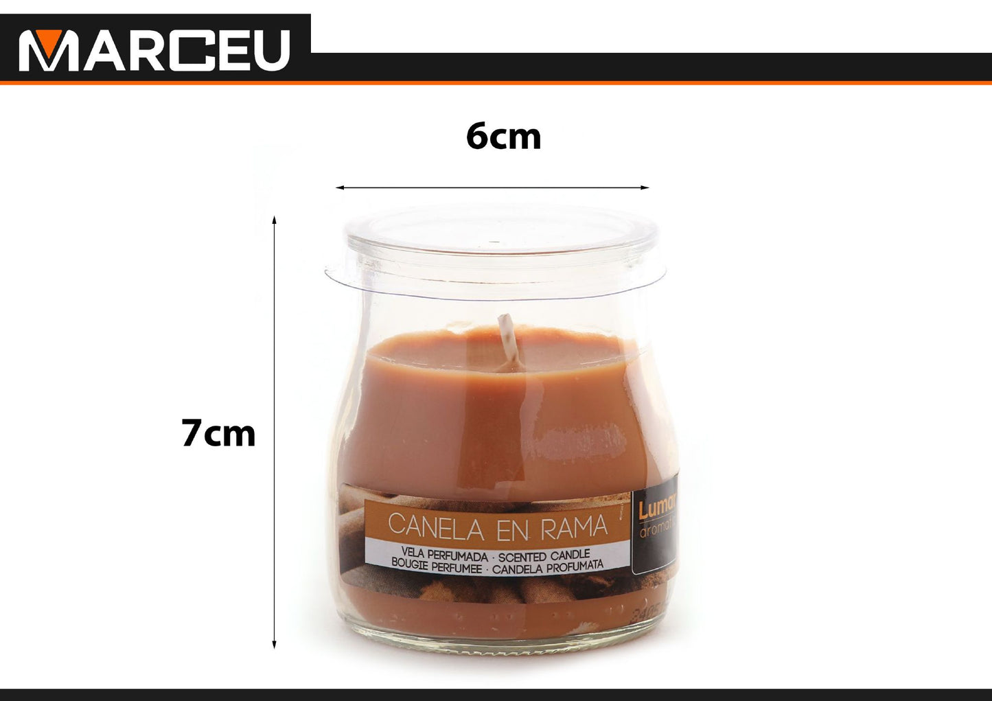 VELA COPO DE IOGURTE 7CM
