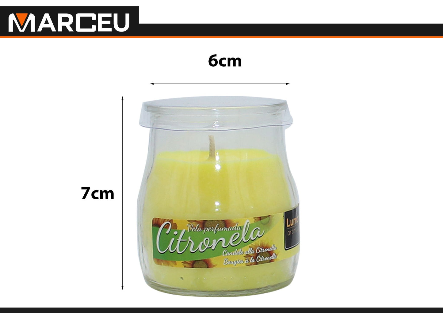 VELA COPO DE IOGURTE 7CM