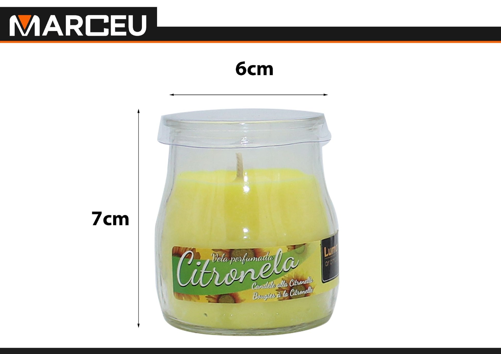 VELA COPO DE IOGURTE 7CM