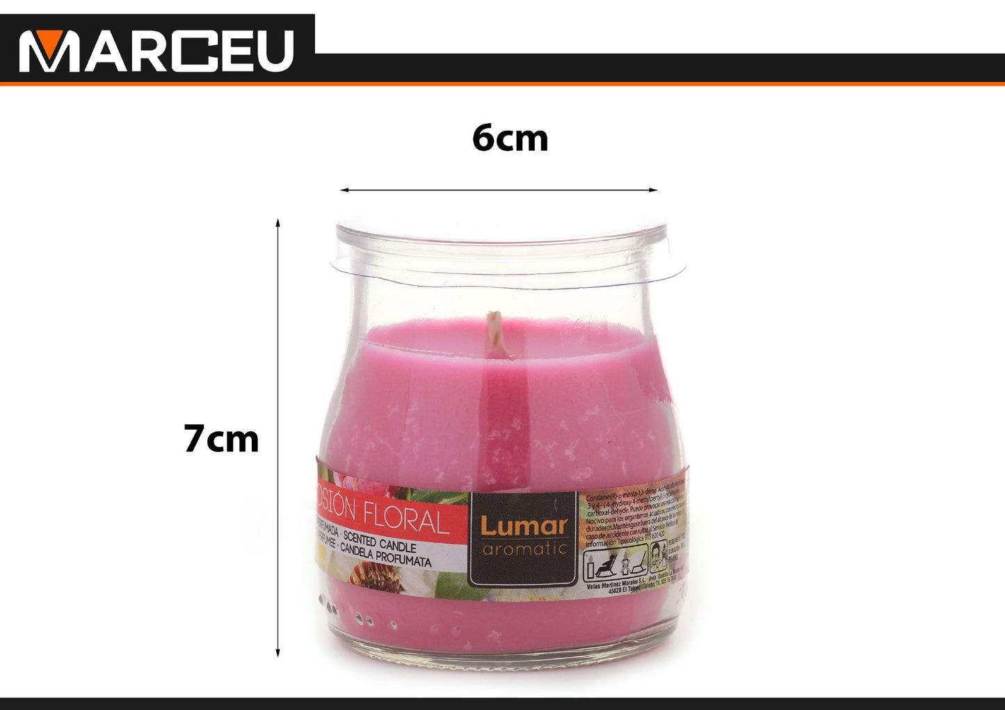 VELA COPO DE IOGURTE 7CM