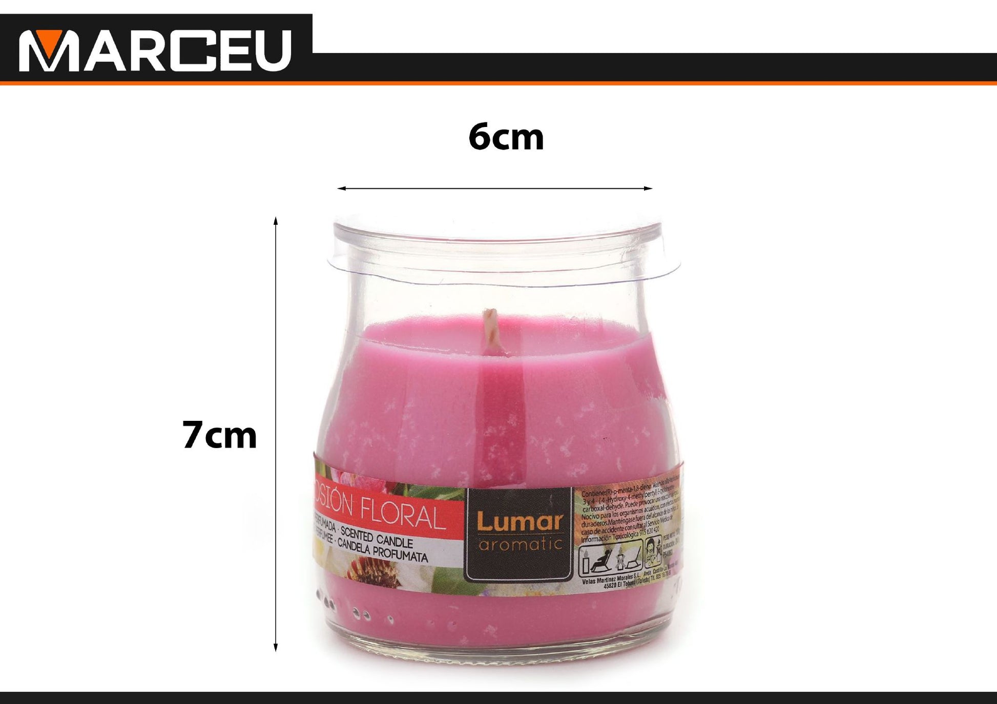 VELA COPO DE IOGURTE 7CM