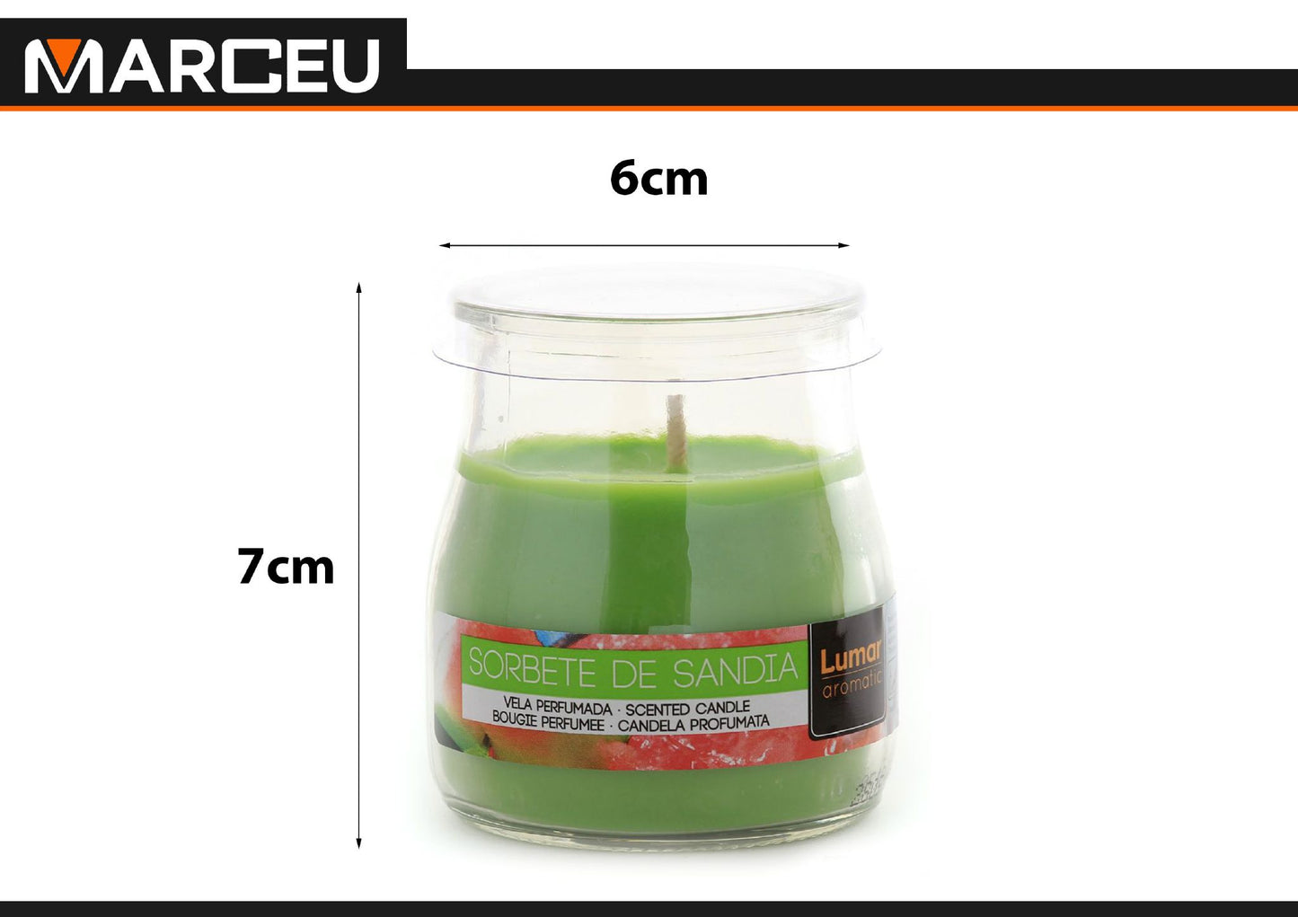 VELA COPO DE IOGURTE 7CM