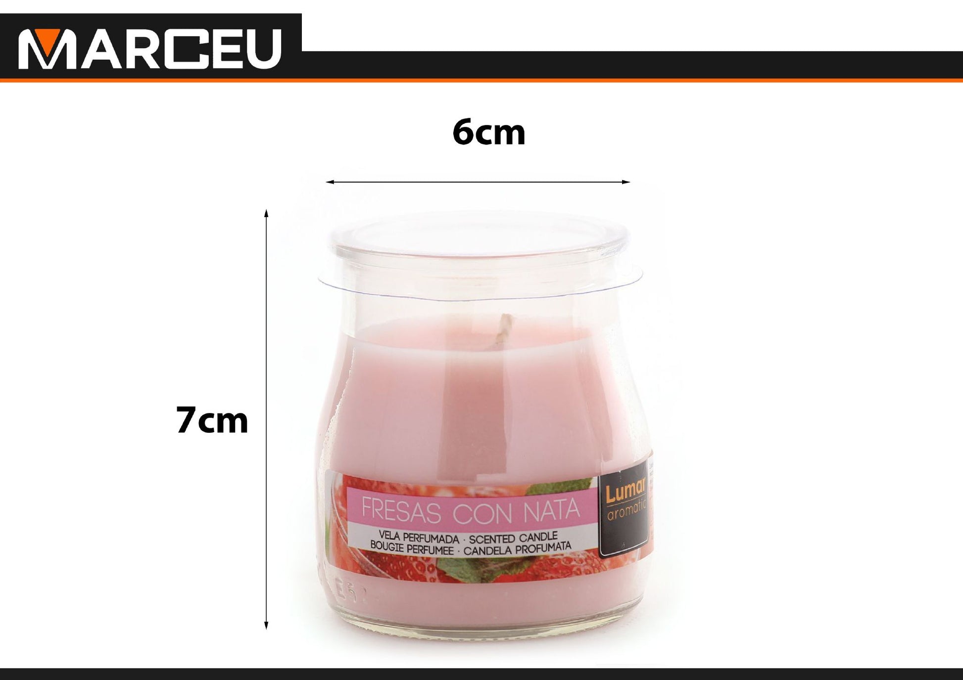VELA COPO DE IOGURTE 7CM