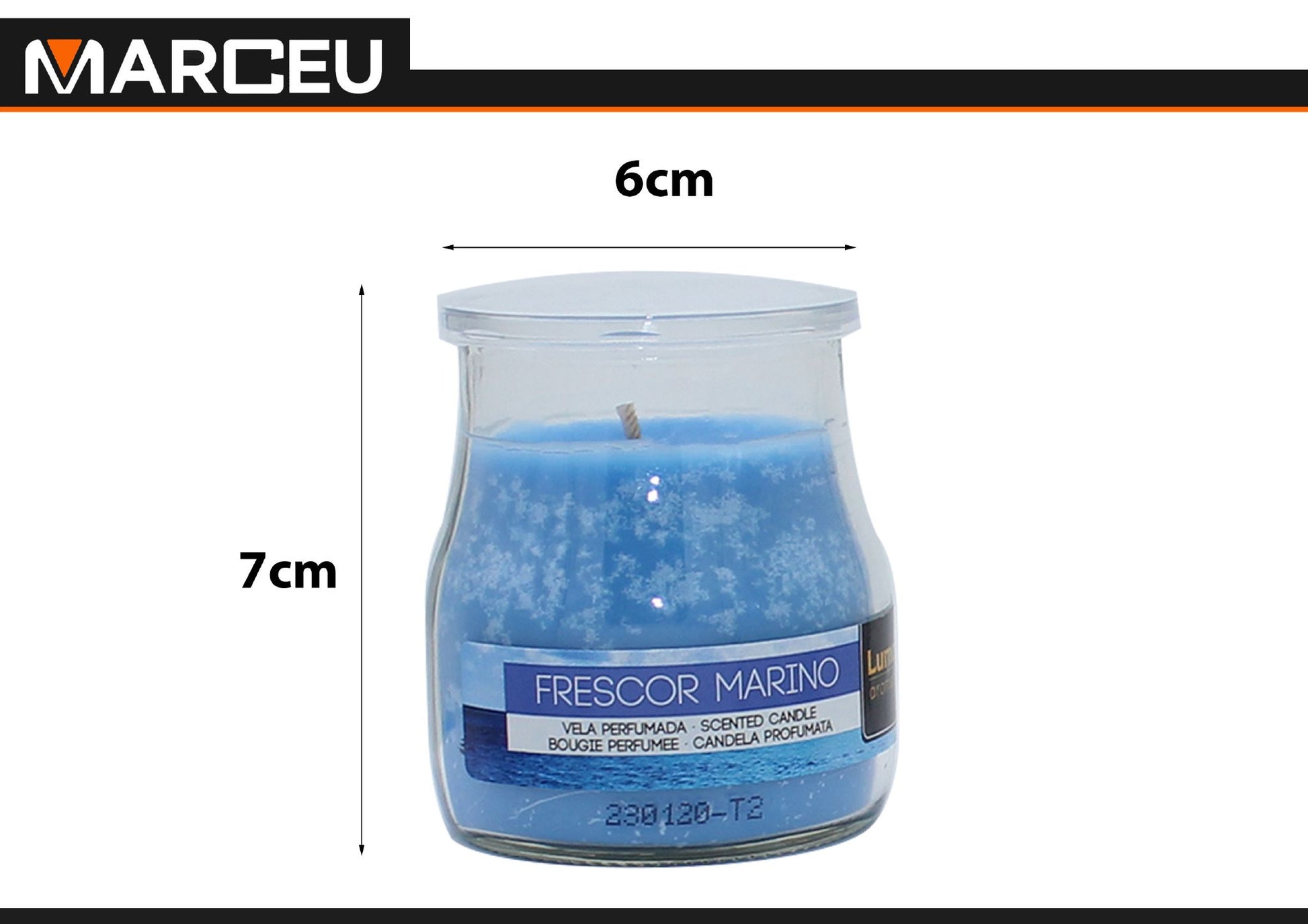 VELA COPO DE IOGURTE 7CM
