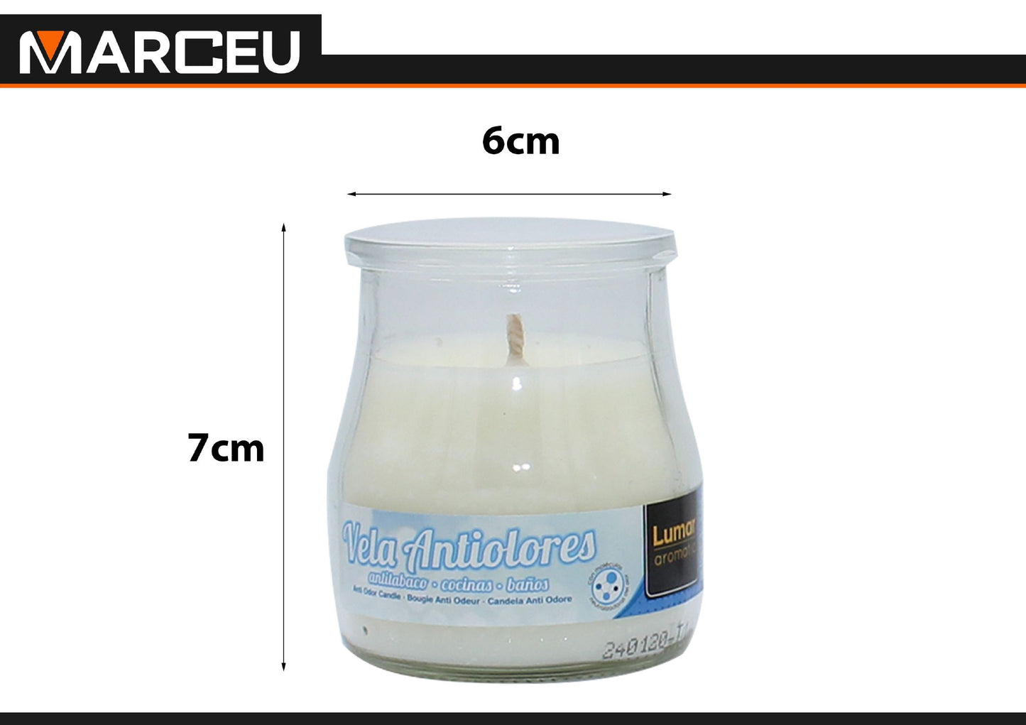 VELA COPO DE IOGURTE 7CM