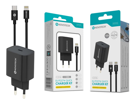 Carregador USB-C com Cabo Type-C to Lightning PD20W All Compatible C-014L