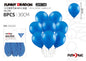 BALAO DE 8 PCS DE 30CM