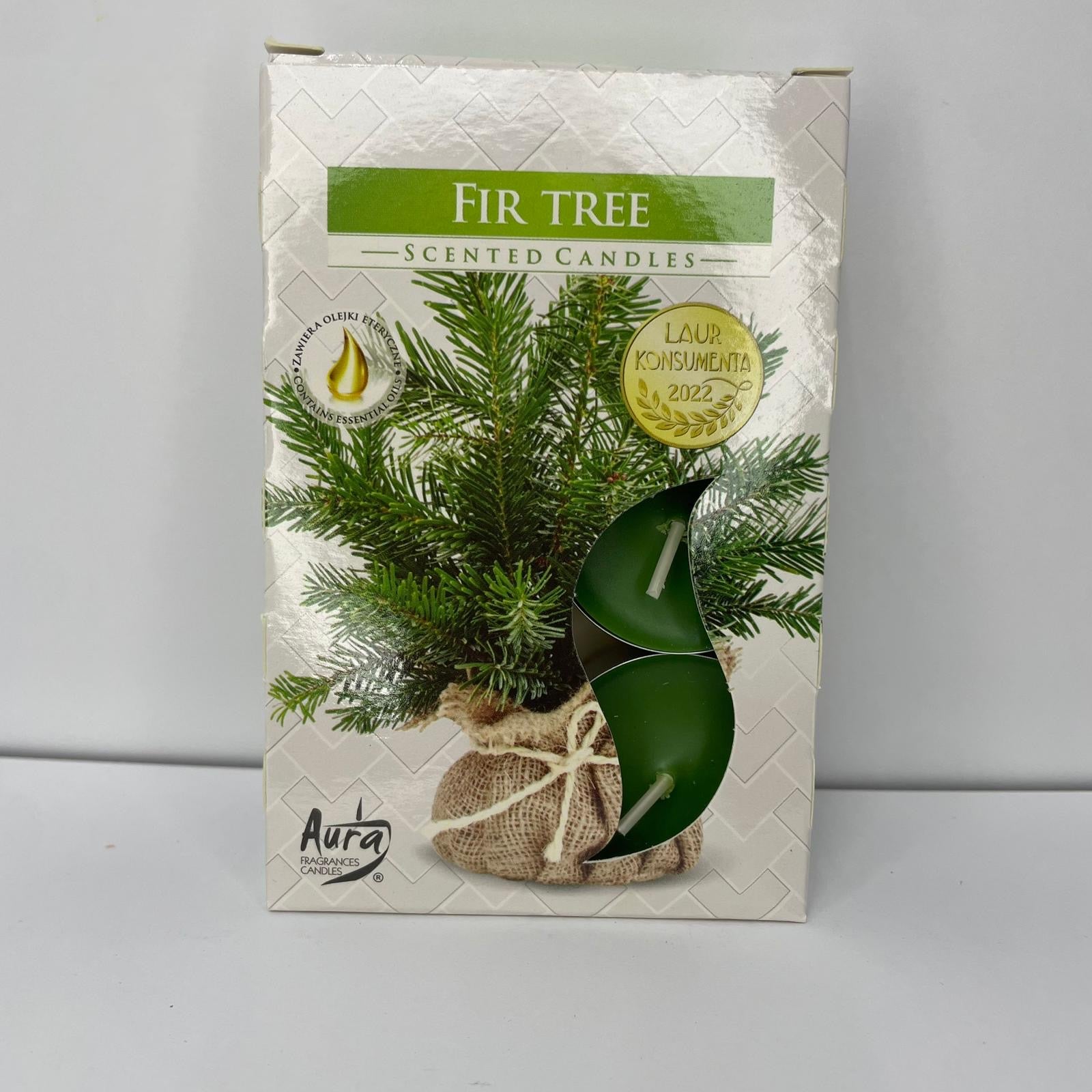 Vela tealihht fir tree