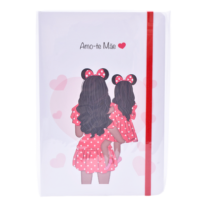 CADERNO PAUTADO PARA DIA DA MAE
