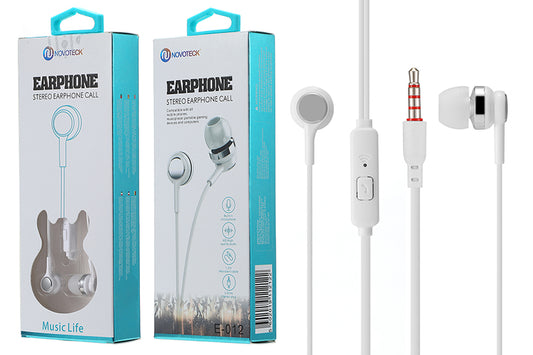 E-012 Auriculares Com Micro 1.20M