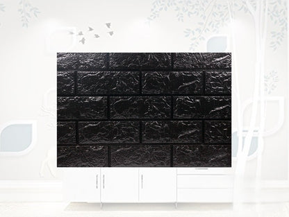 Painel Decorativo de Parede 3D Autocolante – Efeito Tijolo