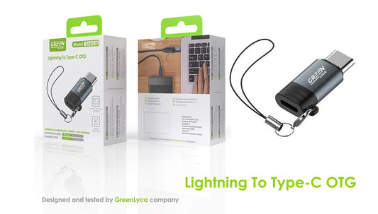 Adaptador de lightning para TYPE-C