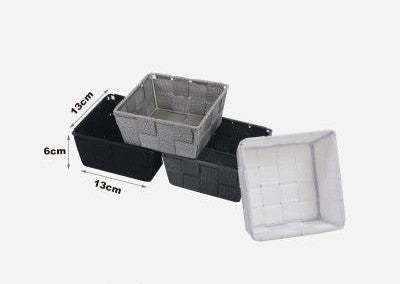 caixas de arrumação 13x13x6