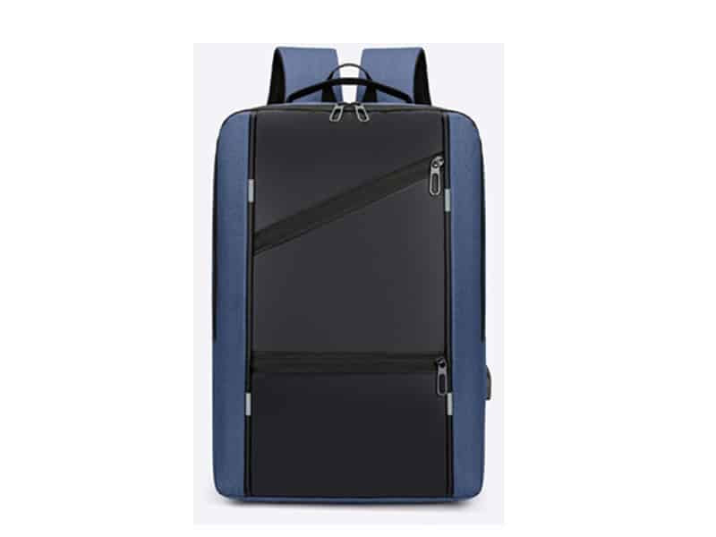 Mochila Novoteck Azul BAG-008 - Conectividade e Segurança no Design Executivo