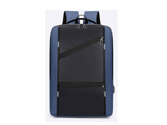 Mochila Novoteck Azul BAG-008 - Conectividade e Segurança no Design Executivo