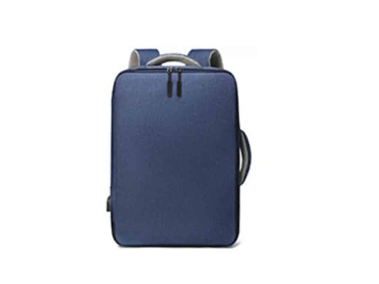 Mochila Azul Novoteck BAG-013 - Versatilidade e Organização para o Dia a Dia