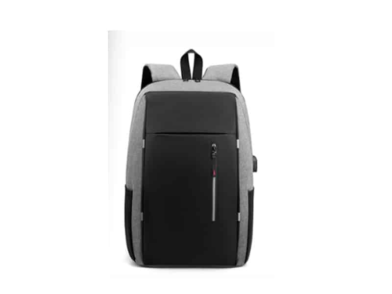 Mochila Cinzento Novoteck BAG-015 - Elegância e Eficiência no Seu Dia