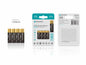 Pilhas Recarregáveis AA HR6 Ni-MH NOVOTECK 1500mAh – Pack de 4 Unidades BL-11