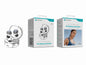 Auriculares Bluetooth TWS Branco BT-019 – Estojo de Carregamento Transparente, Design Moderno