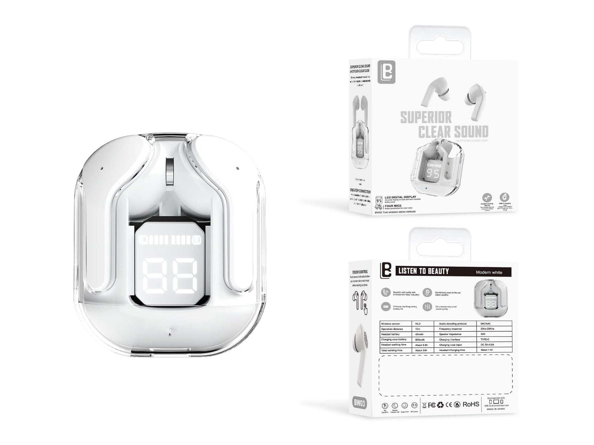 TWS Branco BW03