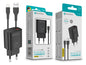 Kit Carregador Rápido NOVOTECK C-016L QC4.0 30W - Com Cabo Lightning, Carregamento Rápido e Seguro Negro