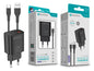 Kit Carregador Rápido NOVOTECK C-016T QC4.0 30W - Inclui Cabo Type-C, Carregamento Ultra-Eficiente Negro