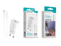 Kit Carregador Rápido USB 2.4A com Cabo Tipo C 100cm – Modelo C-033T