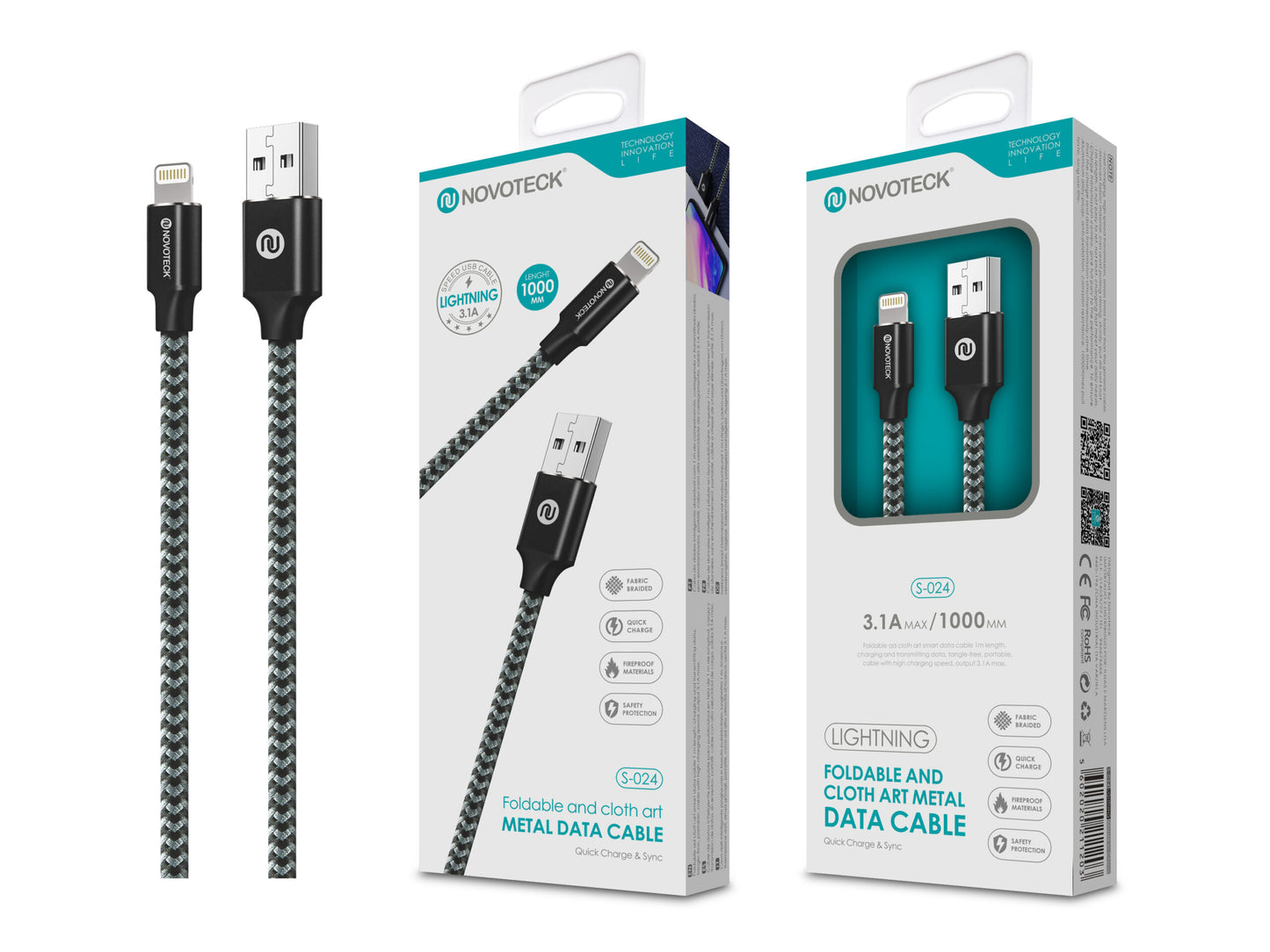 Cabo Lightning 3.1A 1M S-024