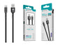 Cabo Type-C 6A 50W 1M Negro Durabilidade Nylon Trançado S-065