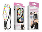 Cordão Colorido para Telemóvel NOVOTECK GS-009 Negro