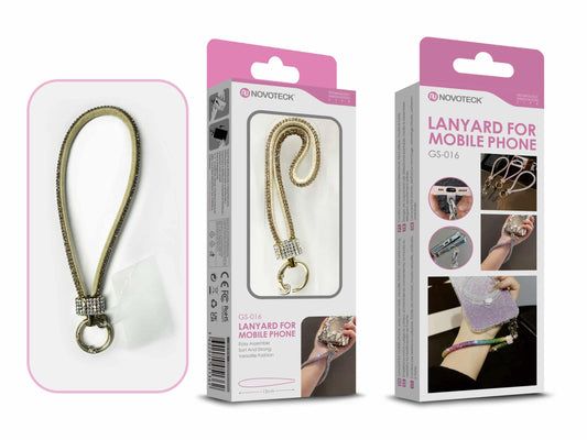 Cordão Fashion Universal para Telemóvel GS-016 AMARELO