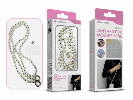 Cordão Fashion Universal para Telemóvel GS-020 BRANCO