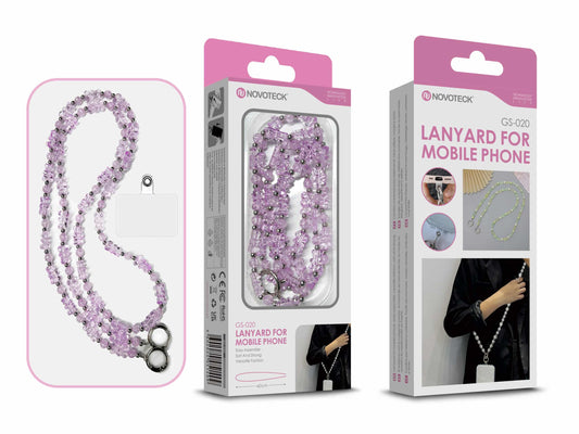 Cordão Fashion Universal para Telemóvel GS-020 ROXO