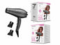 Secador de Cabelo HF-003 - 1600W, Tecnologia Iónica, 3 Temperaturas, 2 Velocidades, 2 Bicos Concentradores