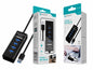 Hub USB 3.0 de 4 Portas NOVOTECK - Velocidade Suprema com Indicação LED HK-069