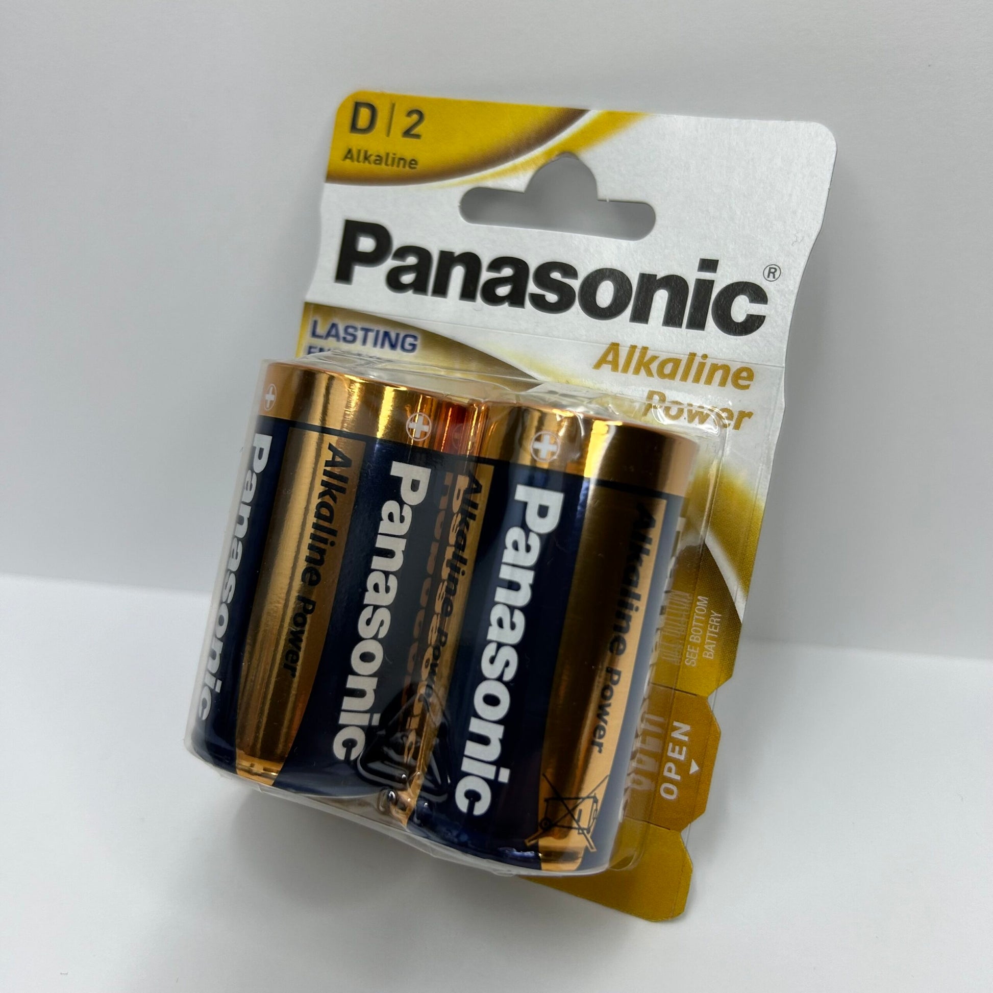 Pilha alcalina Panasonic D