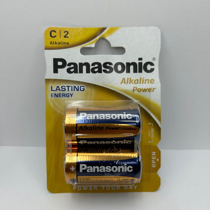 Pilha alcalina C Panasonic