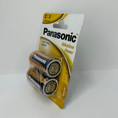 Pilha alcalina C Panasonic