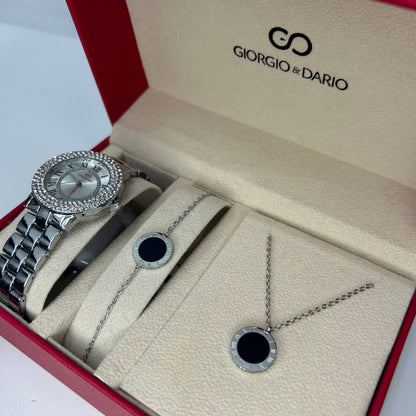 CONJUNTO DE RELÓGIO FEMININO