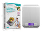 Balança de Cozinha Digital Novoteck JC-009 - Alta Precisão, Design em Aço Inoxidável, Capacidade de 5 kg/15 lb
