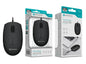 Rato Óptico NOVOTECK JS-005 com Fio Office- 1600 DPI, Ergonómico, Plug-and-Play