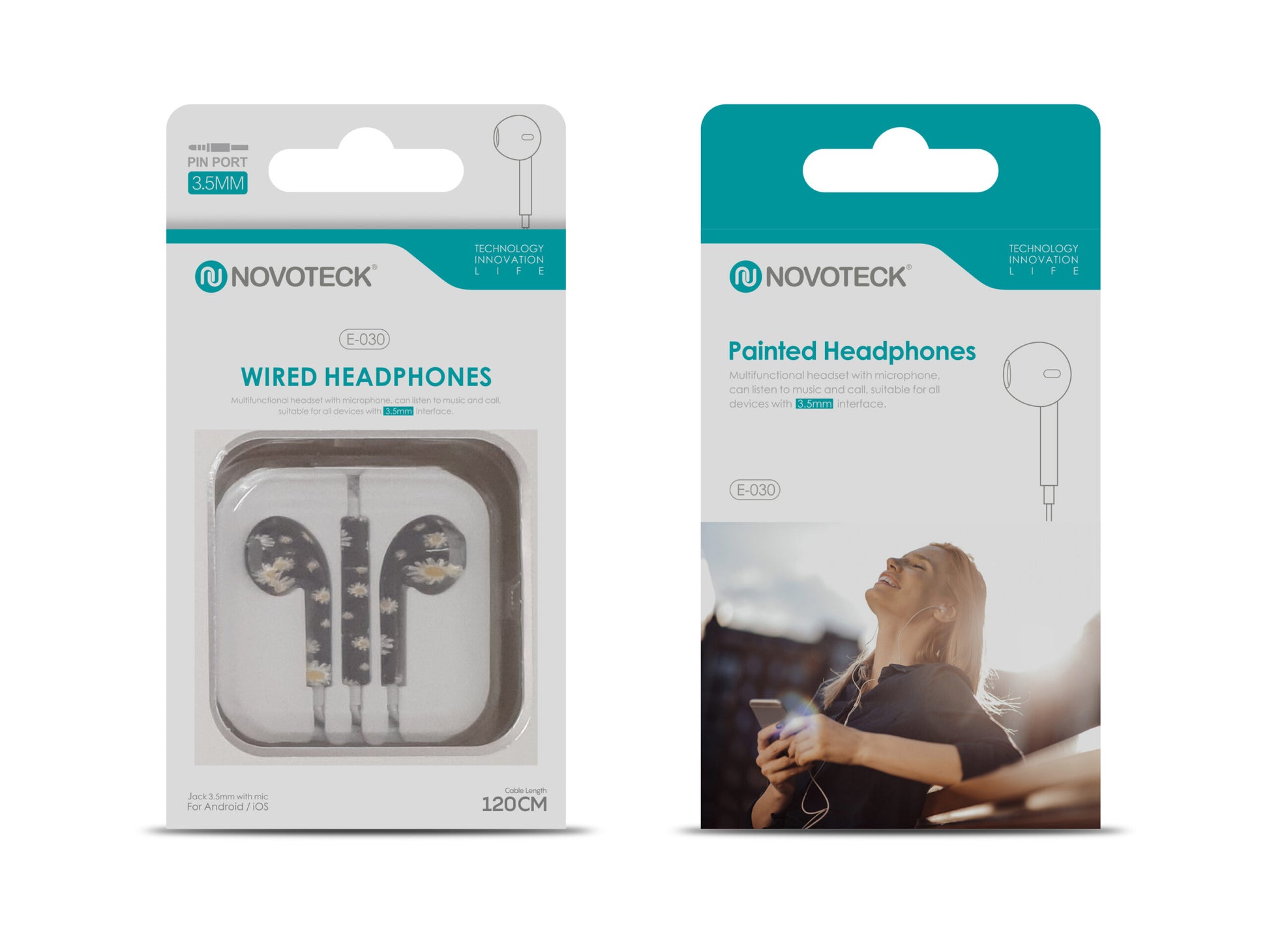 Auricular Com Desenho E-030 Design 11