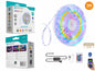 Fita Led 3M 12V 5050Rgb 90Led 8W Bt App Ip65 LED-012