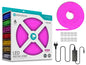 Fita Neon Led Roxo 5M 10W 12V 600Led Ip65 LED-025