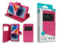 Capa Protetora Universal Cor da Rosa para Smartphone de 5'' N-007 - Visor Inteligente, Resitência a Impactos e Suporte Integrado