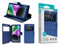 Capa Protetora Universal Azul para Smartphone de 5.3'' N-008 - Visor Inteligente, Resistência a Impactos e Suporte Integrado